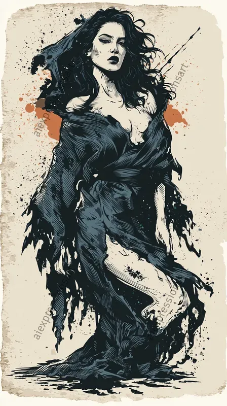 Neo Traditional Yokai Tattoo Art