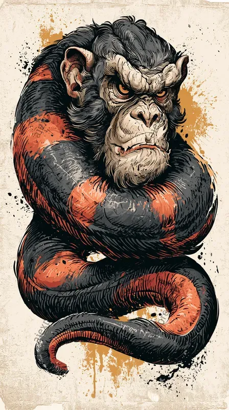Neo Traditional Yokai Tattoo Art