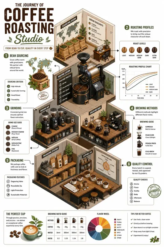 Isometric Process Infographics
