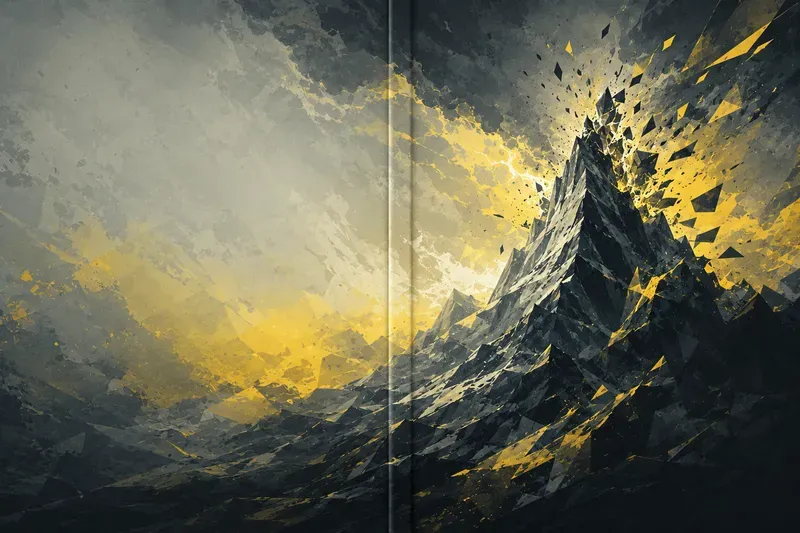 Bold Abstract Ya Covers Nature