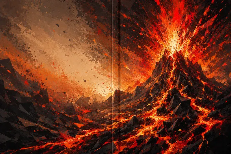 Bold Abstract Ya Covers Nature
