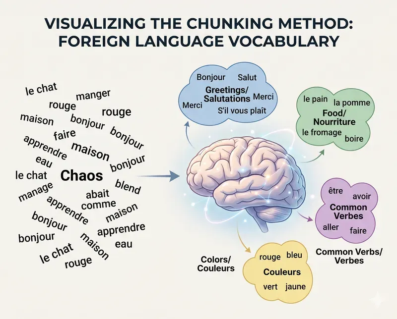 Chunking Learning Method Visualizations