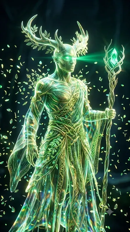 Holographic Fantasy Characters
