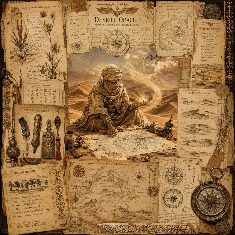 Vintage Fantasy Collage Art