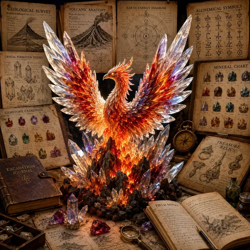Vintage Fantasy Collage Art