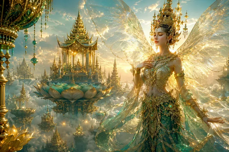 Thai Celestial Mythic Masterpieces Ai