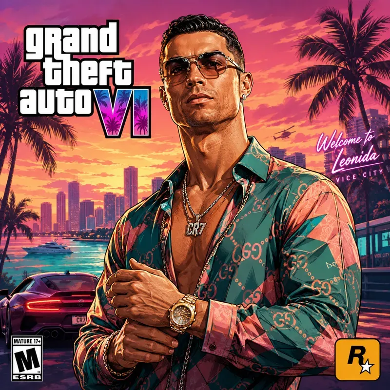 Gta 6 Celebrity Posters Iconic Characters
