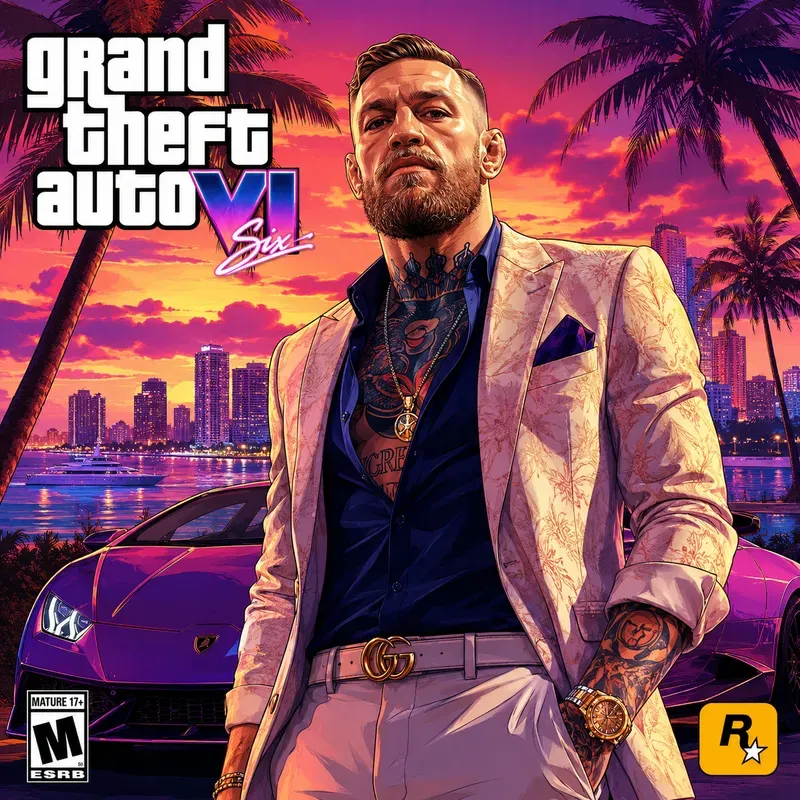 Gta 6 Celebrity Posters Iconic Characters
