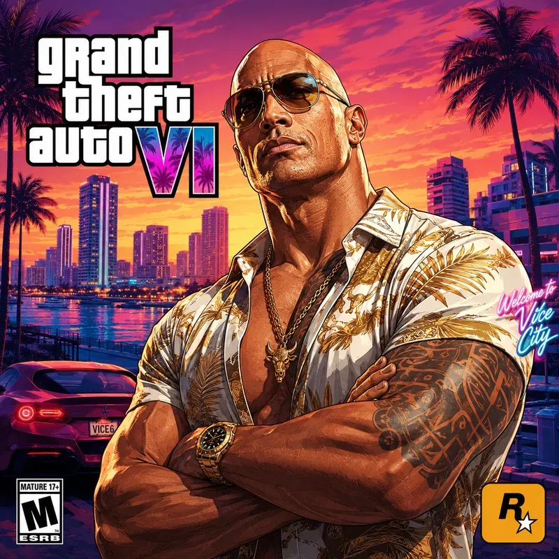 Gta 6 Celebrity Posters Iconic Characters