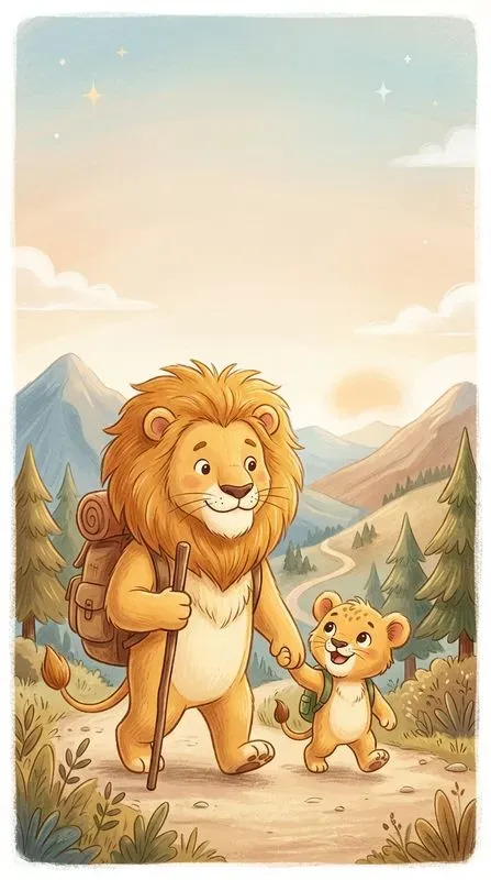 Fathers Day Cute Animal Cards