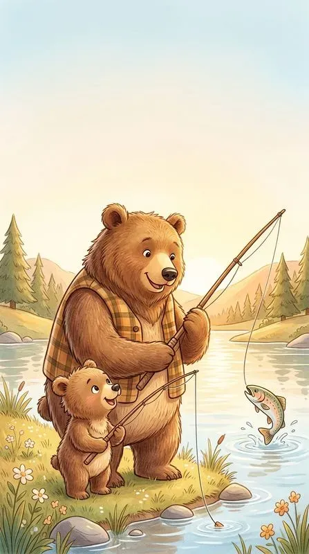 Fathers Day Cute Animal Cards