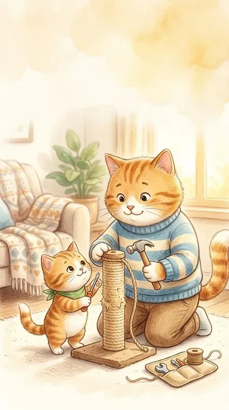 Fathers Day Cute Animal Cards