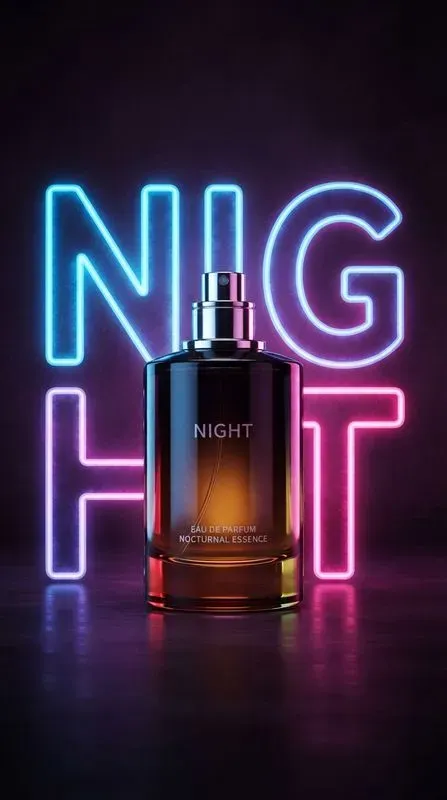 Neon Illuminated Typography Product Posts