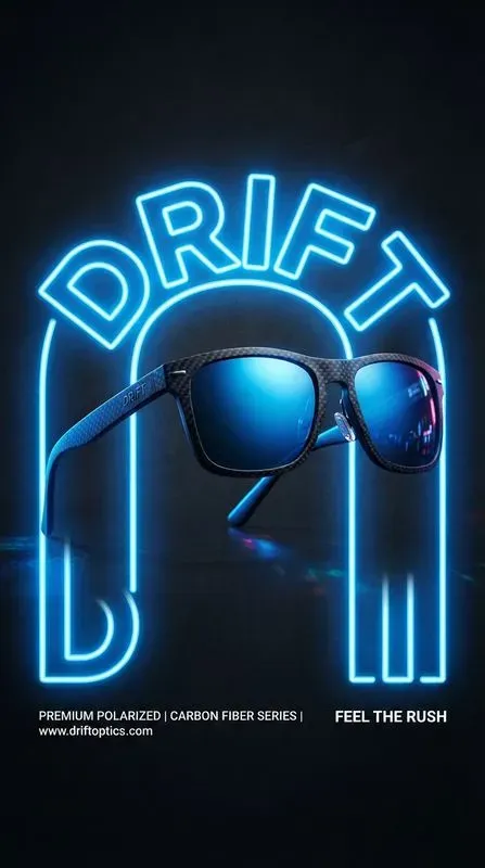 Neon Illuminated Typography Product Posts