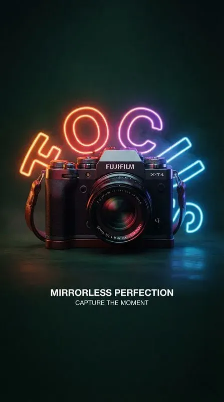 Neon Illuminated Typography Product Posts