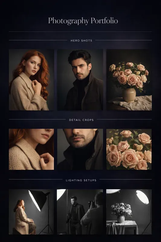 Portfolio Precision Layouts