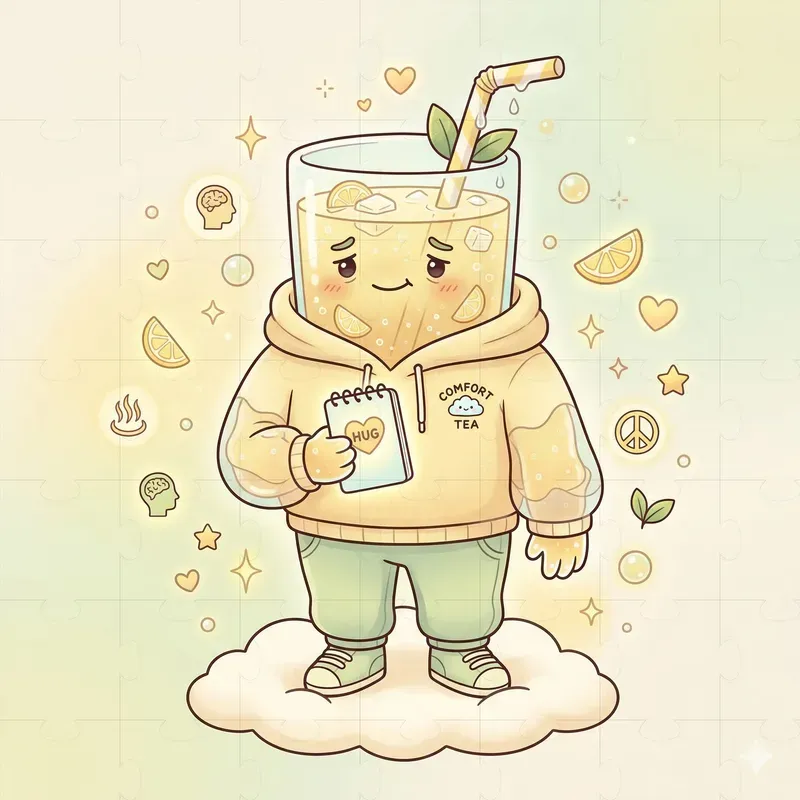 Kawaii Humanoid Drink Characters