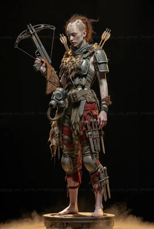 Postapocalypse Wasteland Huntresses