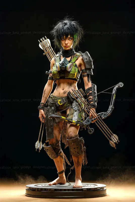 Postapocalypse Wasteland Huntresses