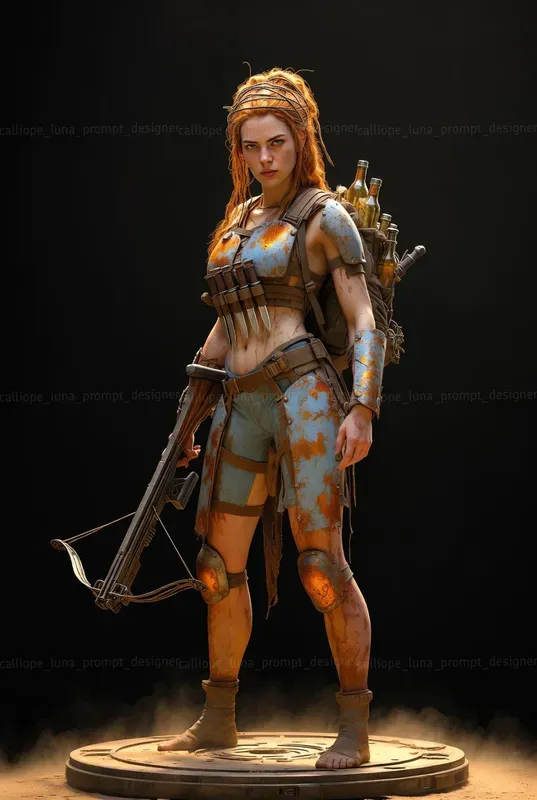 Postapocalypse Wasteland Huntresses