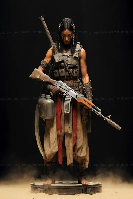 Postapocalypse Wasteland Huntresses