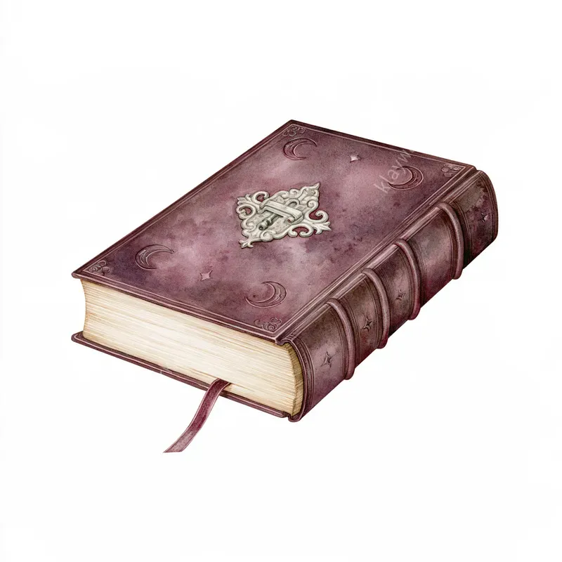 Gothic Enchantment Watercolor Cliparts