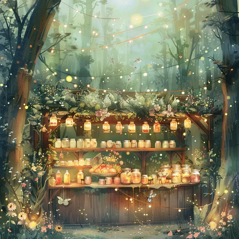 Enchanted Cottagecore Fairy Tale Art