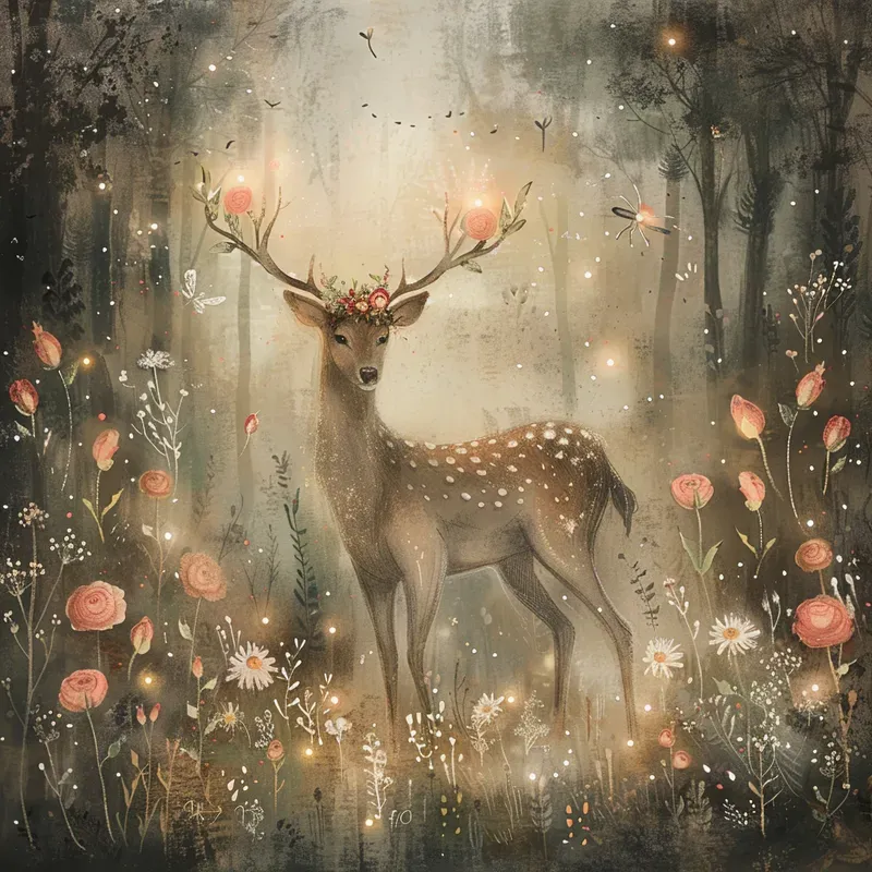 Enchanted Cottagecore Fairy Tale Art