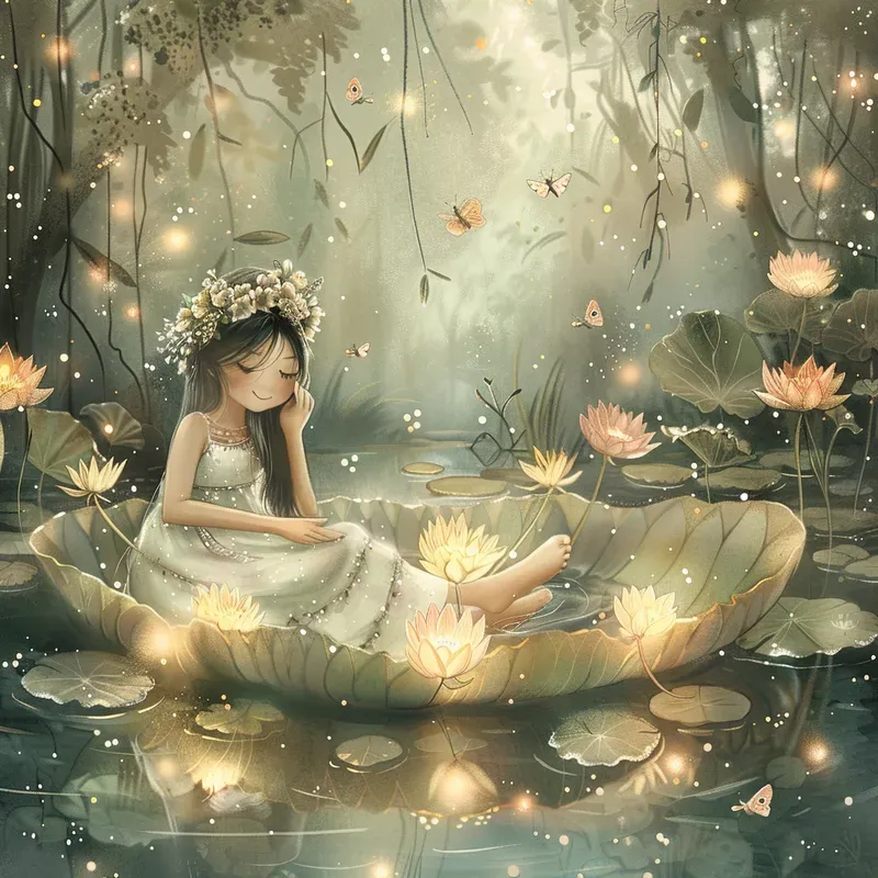Enchanted Cottagecore Fairy Tale Art