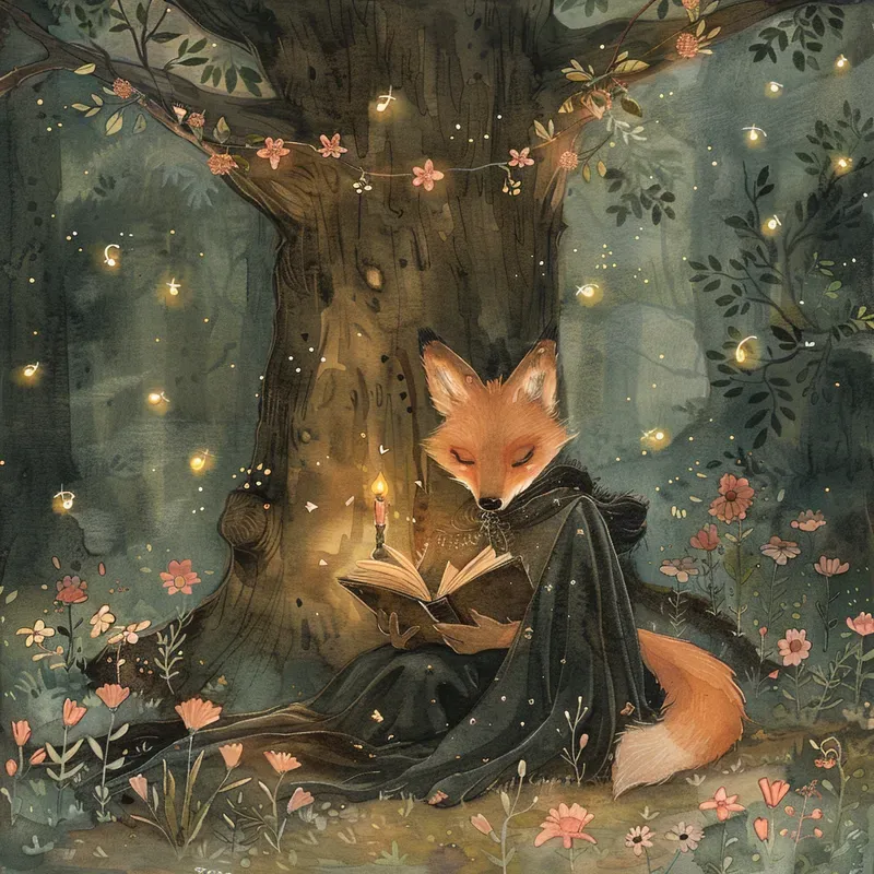 Enchanted Cottagecore Fairy Tale Art