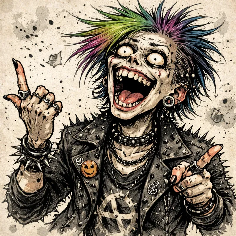 Chaotic Cartoon Characters