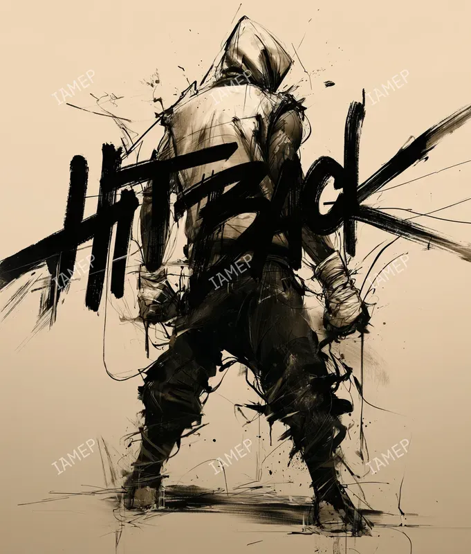 Graffiti Ink Character Posters