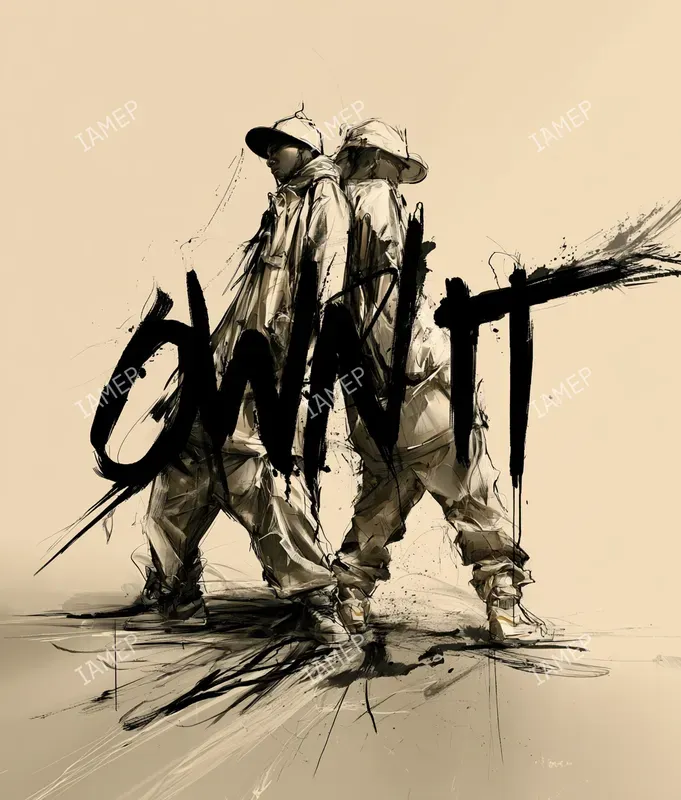 Graffiti Ink Character Posters