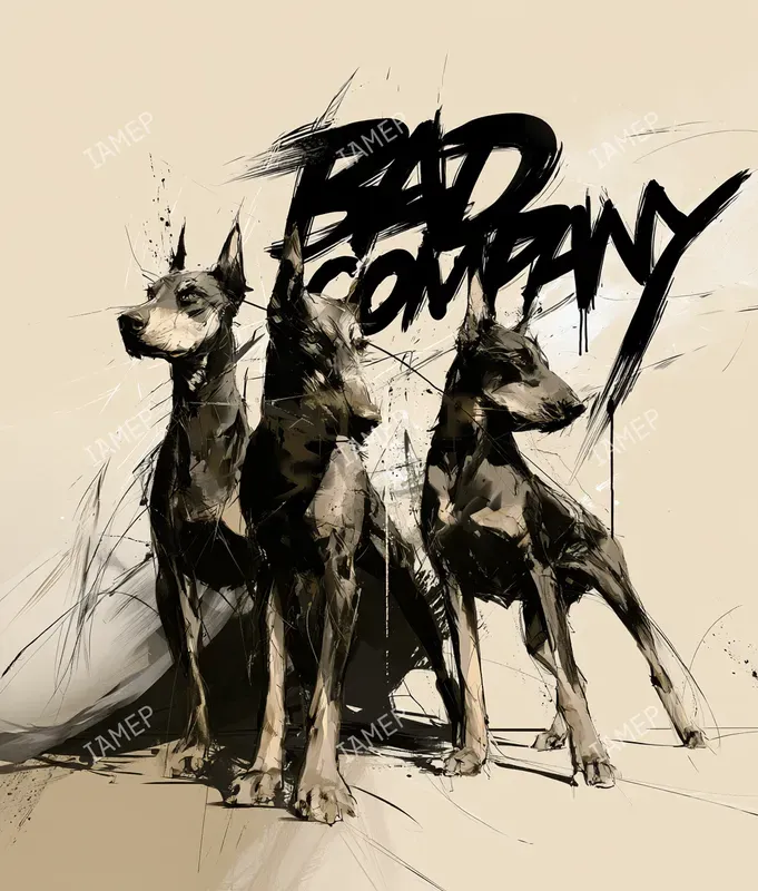 Graffiti Ink Character Posters