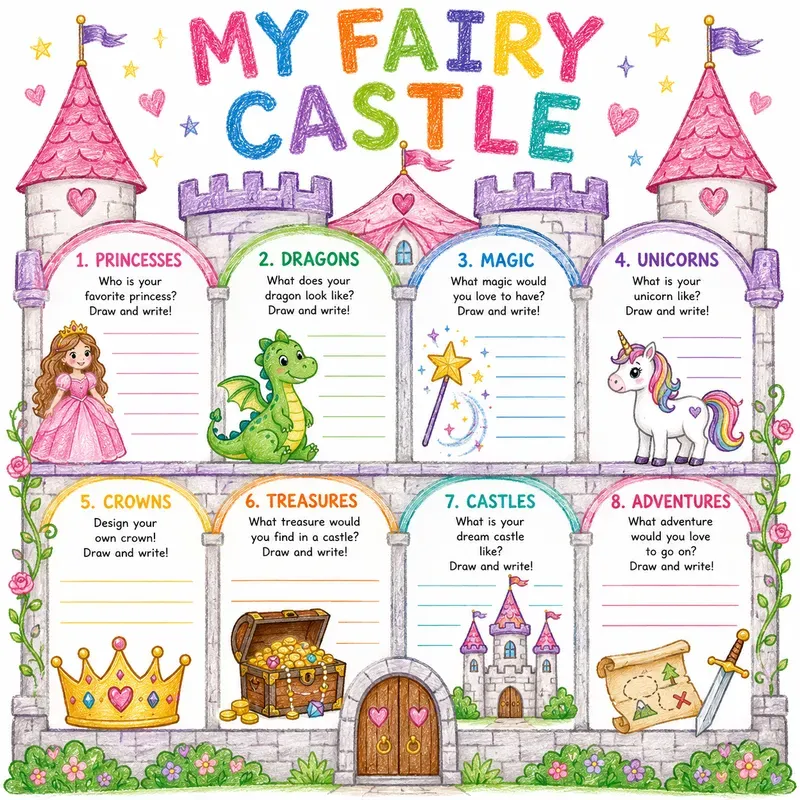 Kids Printable Activity Worksheet Packs