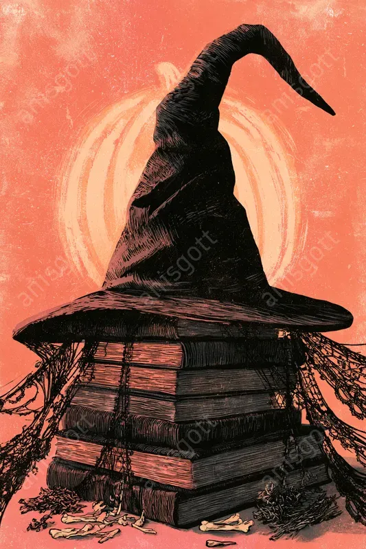 Sunset Gothic Halloween Etsy Wall Art