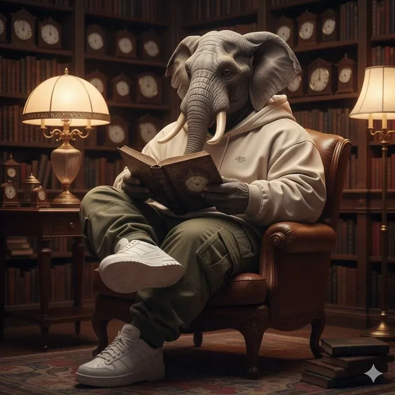 Stylish Animals In Cozy Vintage Rooms