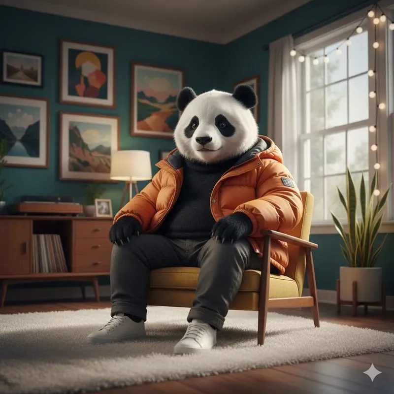 Stylish Animals In Cozy Vintage Rooms