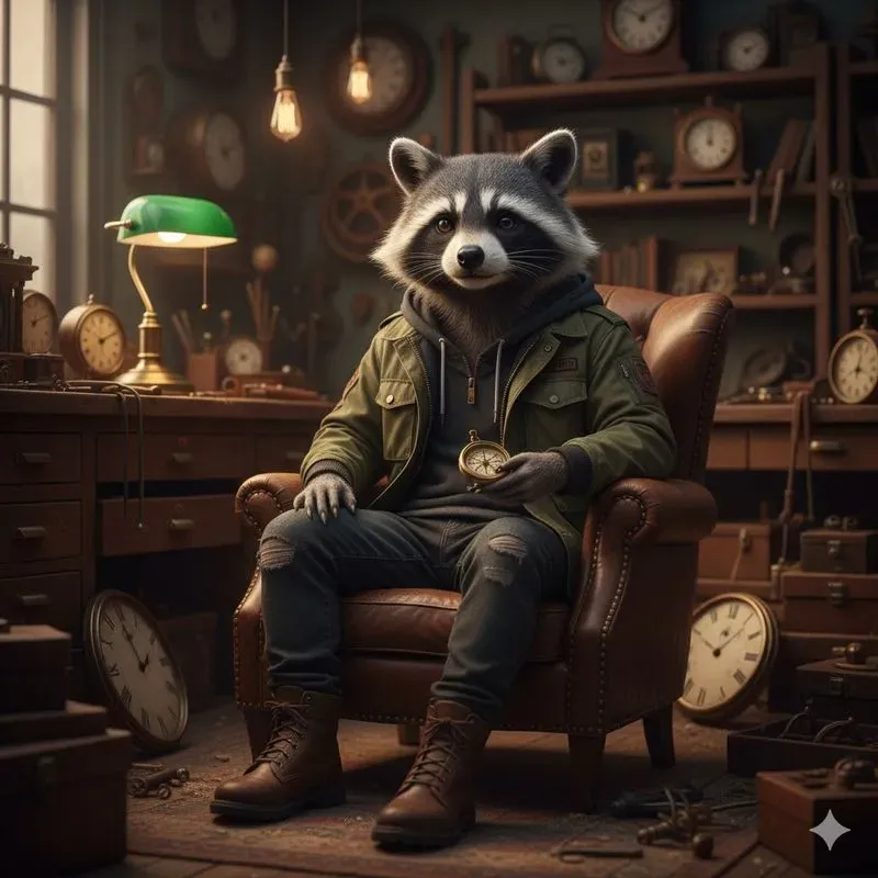 Stylish Animals In Cozy Vintage Rooms