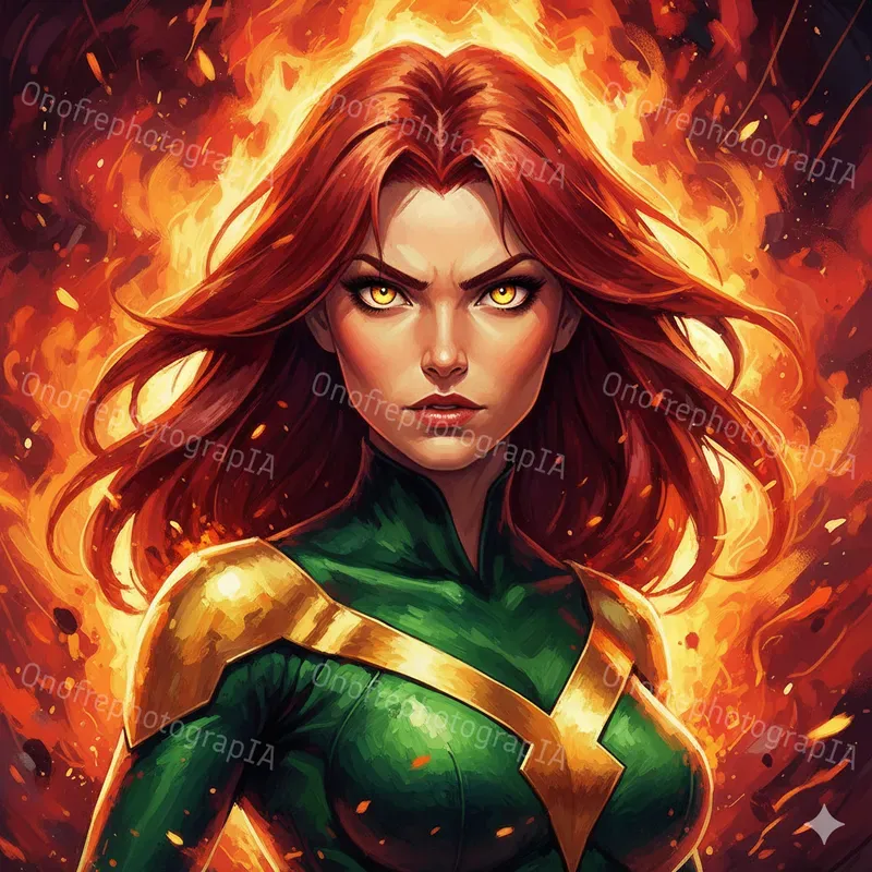 Acrylic Flame Portrait Generators