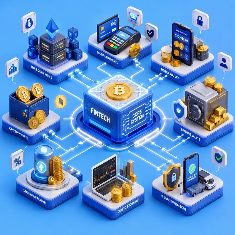 3D Isometric Network Diagrams
