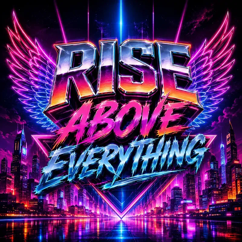 Neon Hustle Typography Packs