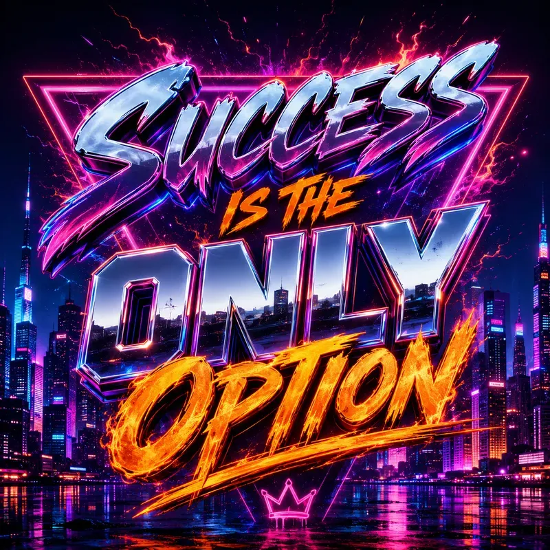 Neon Hustle Typography Packs