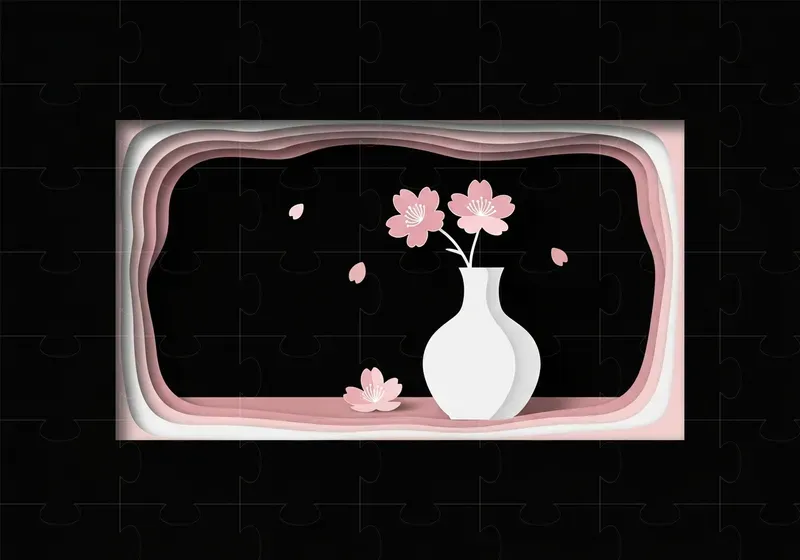 3D Papercut Frame Series