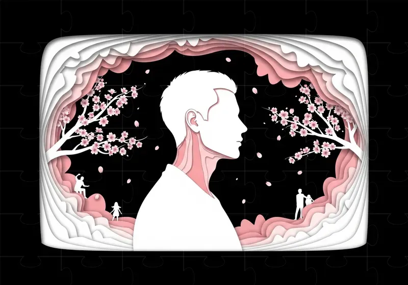 3D Papercut Frame Series