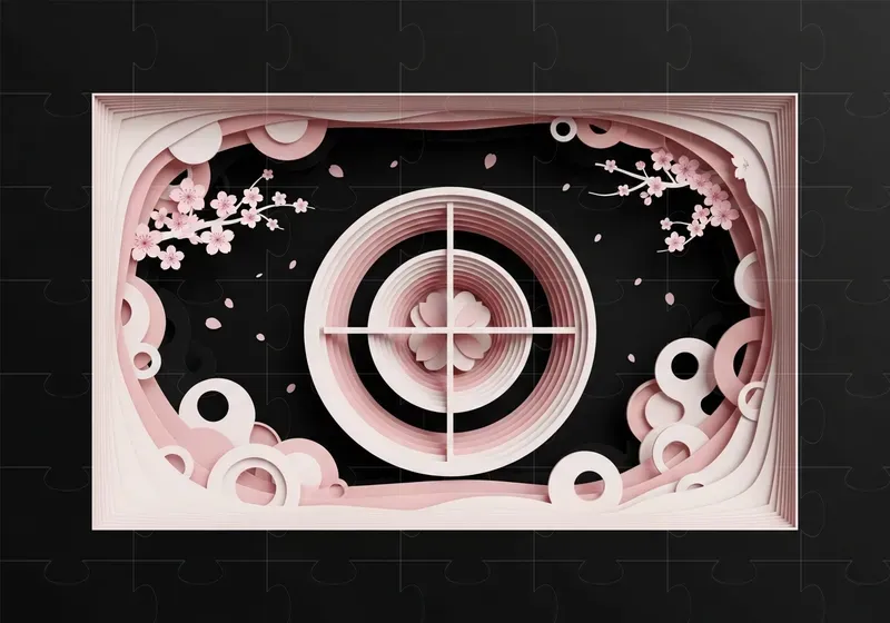 3D Papercut Frame Series