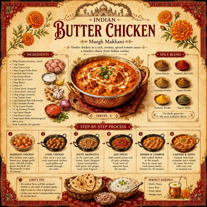Vintage Recipe Infographic Generator