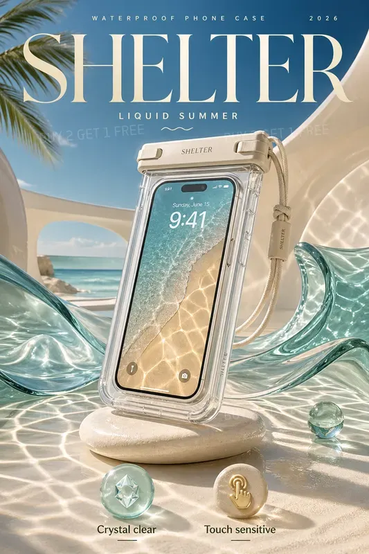 Summer Product Advertising Cards