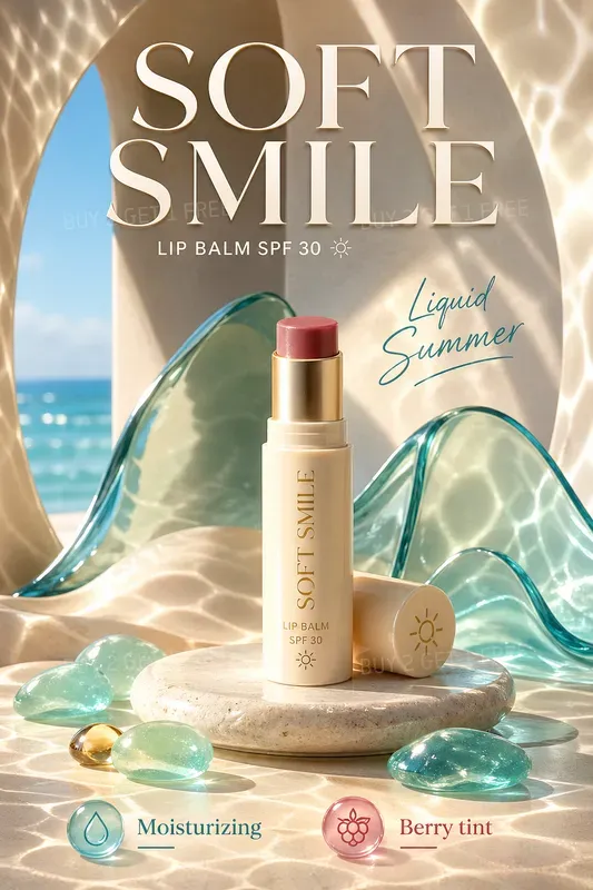 Summer Product Advertising Cards