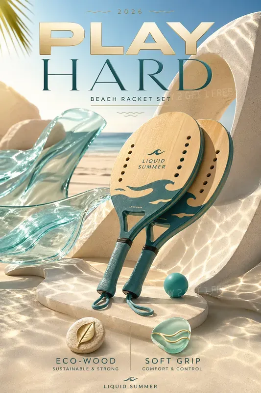 Summer Product Advertising Cards